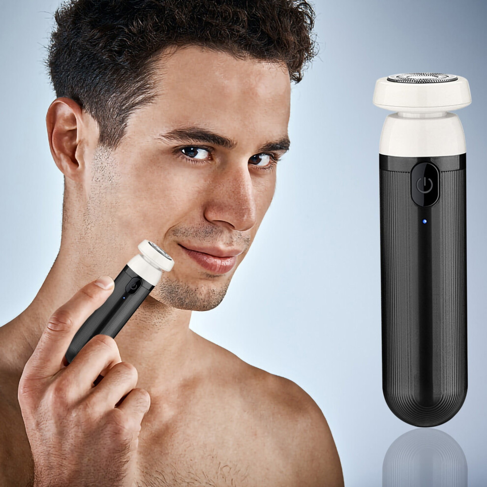 Kayannuo Mini Portable Electric Shaver - USB Rechargeable, Waterproof, Wet/Dry Use, Fast Charging Nasal & Mustache Trimmer