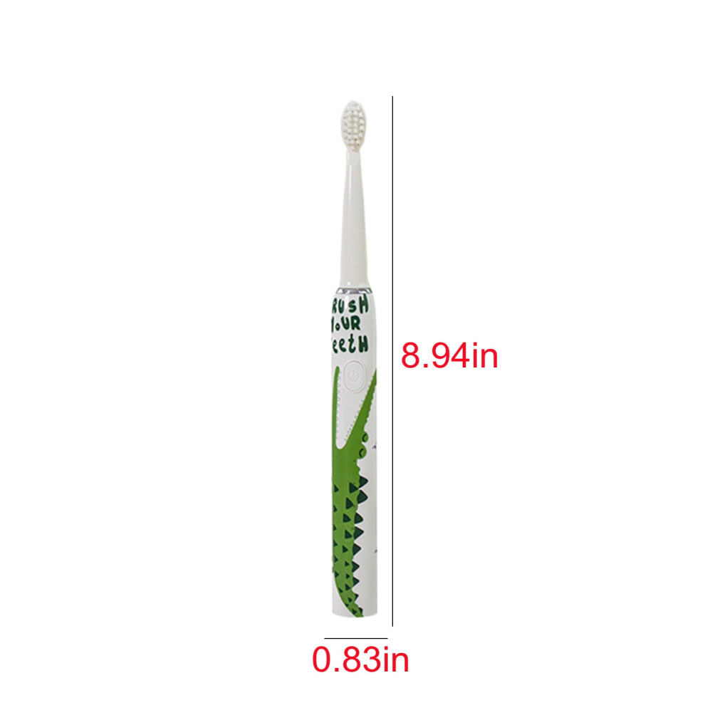 YgkuHd Rechargeable Kids Electric Toothbrush, 3 Modes With Memory, Easy Cleaning, 19000 Strokes, IPX7, 2-Min Timer For Age 3+, 4 Soft Bristles