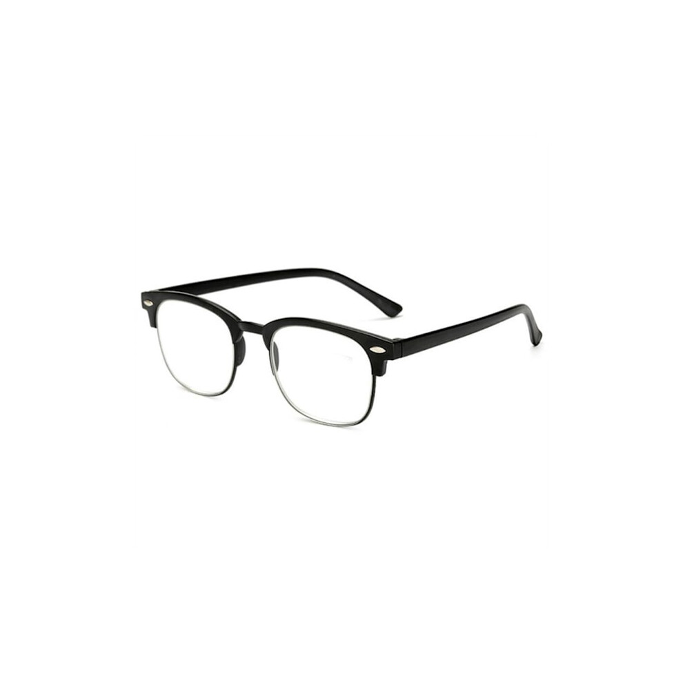 Reading Glasses With Power +1.0-+4.0 2.0 Black 9164030154537