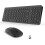 Set composto da tastiera e mouse wireless, mouse USB wireless e tastiera per computer, compatto e silenzioso. 1