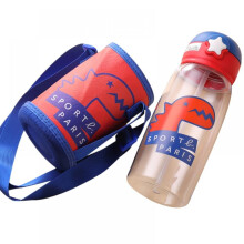 Kids Baby Water Cups Creative Cartoon Baby Feeding Cup With Straws Leakproof Water Bottles Children'S Cups
