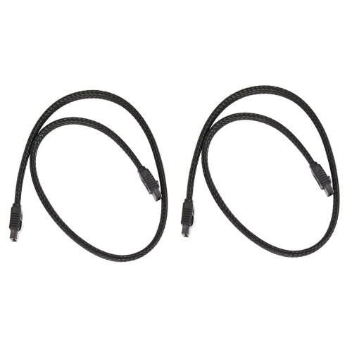 Καλώδιο δεδομένων 2x50cm SATA3.0III SATA3 7 ακίδων Καλώδια SSD 6Gb/s Καλώδιο δεδομένων σκληρού