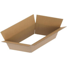 Material: 100 caixas de papelão ondulado 8x6x4 (20,3 x 15,2 x 10 cm) amarelas