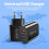 Chargeur rapide USB-C 20 W à double port PD + support de charge mural 7