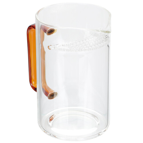 Glass Pitcher Household Tea Dispensing Cup Coffee Pitcher for Cold Hot Drinks