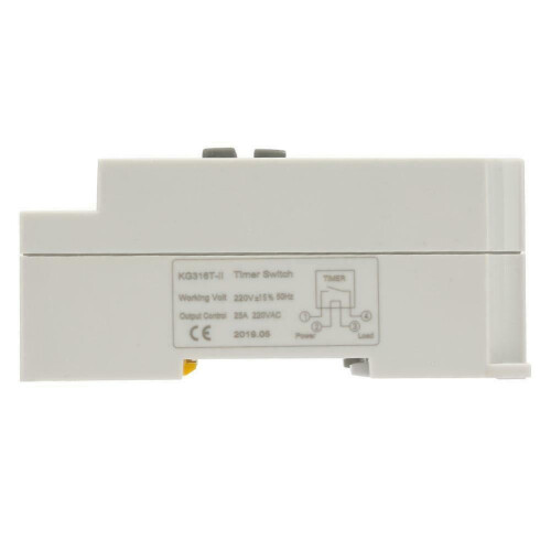 Mosiee 1pc KG316T-II Programmable Timer Controller Digital Time Switch Energy-saving Electrical Equipment Supplies 2