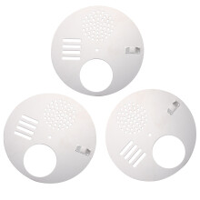 Porta multifuncional para colmeia, dispositivo de ventilação e escape em aço inoxidável, redutor de entrada para colmeias pequenas (5 peças).