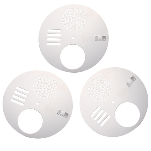 Bee Hive Door Multi-Function Beehive Ventilator Escape Device Stainless Steel Entrance Reducer for Small5Pcs