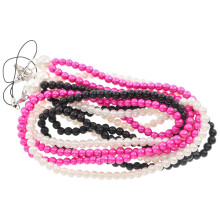 3 buc. șnur de perle artificiale - lanț elegant cu perle pentru haine DIY, șnur de telefon și accesorii
