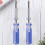Mizh2Pcs Κλειδί ασφαλείας σήματος υψηλής ποιότητας Κλειδί κλειδώματος Κλειδί 5