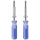 Mizh2Pcs Κλειδί ασφαλείας σήματος υψηλής ποιότητας Κλειδί κλειδώματος Κλειδί 1