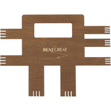 Máquina para hacer pompones de madera Camel en 5 tamaños: 1,5/2/2,7/3/3,5 pulgadas, para hilo, manualidades con bolas de felpa, herramienta