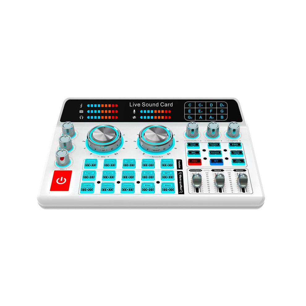 H9 Audio Mixer Usb External Sound Card Headset Microphone Live Broadcast Sound Card For Mobile Phone Computer 9482828509957