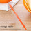 6PCS Easy Orange Peeler in Bright Orange Color Kitchen Tool 3
