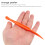 6PCS Easy Orange Peeler in Bright Orange Color Kitchen Tool 8