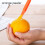6PCS Easy Orange Peeler in Bright Orange Color Kitchen Tool 5