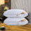 Μαξιλάρια Herrnalise Hotel Collection, Μαλακά & Υποστηρικτικά Μαξιλάρια King Size από Βαμβάκι με 3