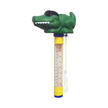 Floating Cartoon Animal Pool Thermometer with Accurate Dual Temperature Display for Pools Spas Hot Tubs