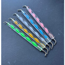 Dotting Tools Set with Angled Tips, DualEnded Design, 5 Sizes for Nail Art and Mandala Painting