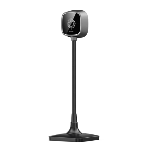 Webcam HD-webcamera met ingebouwde microfoon en USB-aansluiting voor pc, computer, laptop, desktop, gratis driver.