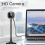 Webcam HD-webcamera met ingebouwde microfoon en USB-aansluiting voor pc, computer, laptop, desktop, gratis driver. 2
