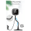 Webcam HD-webcamera met ingebouwde microfoon en USB-aansluiting voor pc, computer, laptop, desktop, gratis driver. 7