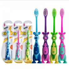 Prettyui Baby Cartoon Animal Soft Toothbrush Kids Dental Oral Care Tool Toothbrushes (1Pcs Random Color)