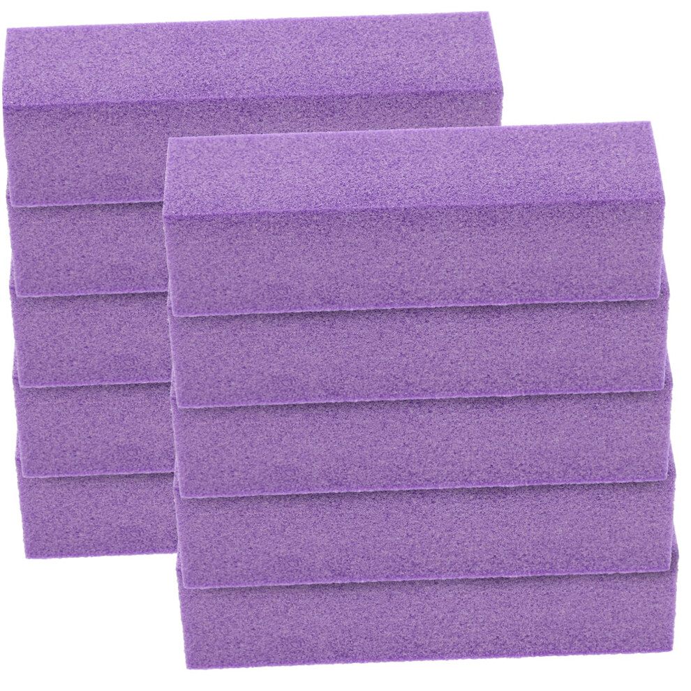 10pcs DoubleSided Nail Files and Buffer Blocks for Professional Manicure Pedicure Natural Nails