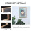 Koolleo Simple Style 20 cm x 30 cm Brown Finish Picture Frames 4