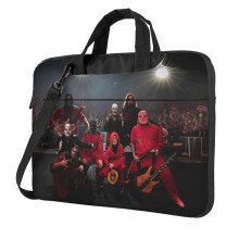 Slipknot-läppärilaukku, lähettilaukku kannettavalle tietokoneelle tai tabletille, tyylikäs, kestävä ja vettähylkivä kangas, 13, 14, 15,6