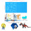 3D Printing Pen with Soft Silicone Pad, 2 Finger Caps & Basic Templates - Small Transparent 2