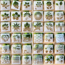 Dream Lifestyle Flower Stencil Set, Reusable Painting Templates for Floral Design, Craft, DIY Wall, Scrapbook, Card, Indoor Outdoor Decoration
