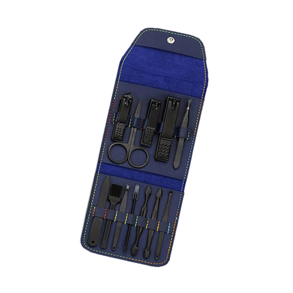 Professional Nail Clippers Set with Ergonomic Grip, Compact 2 in 1 Manicure Pedicure Kit