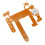 Camera Keyboard Back Flex Cable for Nikon D7000 Replacement, 2g 1