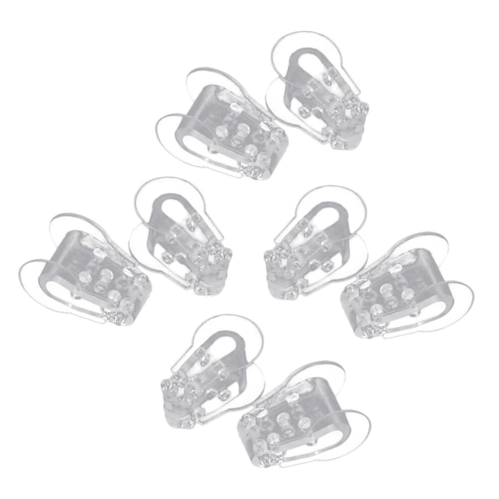 Toe Separators and Bunion Correctors 16pcs Transparent SEBS Toe Alignment Support for Foot Pain Relief