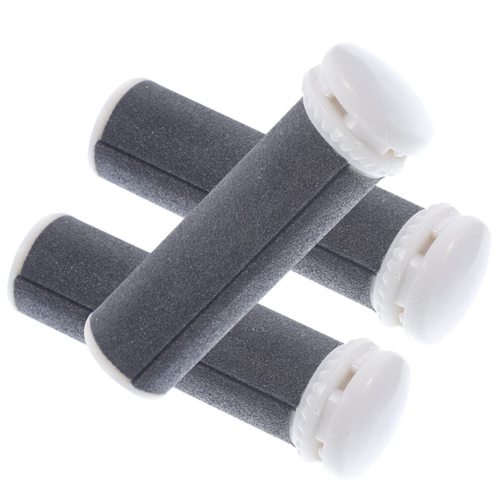 3pcs Coarse Electric Foot File Replacement Rollers for Quick Callus Removal and Pedicure