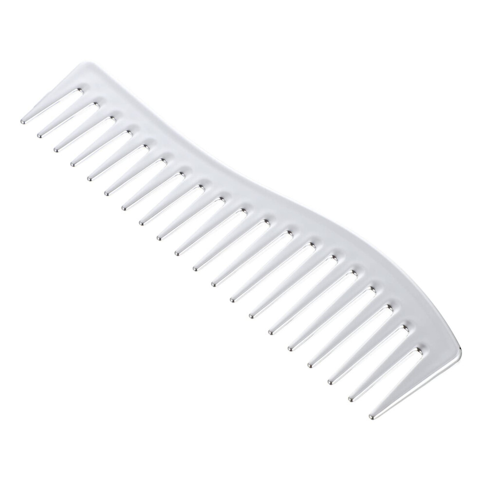 Unisex Mens Hair Comb Wide Tooth Ergonomic Grip For Gentle Detangling And Professional Barber Styling