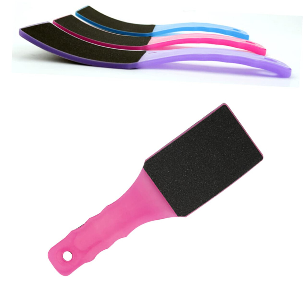 DoubleSided Foot File Callus Remover with DualSided Exfoliation and Gentle Brush Massage