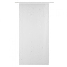 Gonnely Door Curtain Tulle Window Door Curtain Drape Bedroom Living Room Coffee Shop(White)