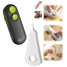 2-in-1 mini-zakkensealer 2024 upgrade TYPE C oplaadbaar, draagbare handvacuümsealer voor plastic en snackzakken