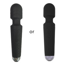 Mini massager, persoonlijke massager met 20 vibratiestanden, waterdicht, klein formaat.