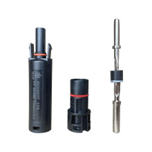 Conector de diodo solar DEWIN, plugue fotovoltaico CC de 1000 V, conector à prova d'água IP68 para sistema fotovoltaico (30 A)