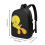 Σακίδιο πλάτης για φορητό υπολογιστή Tweety Bird, αδιάβροχη αντικλεπτική τσάντα με 2
