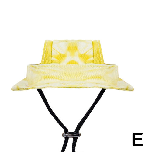 Καπέλα Σκύλου Στρογγυλό Σκούφο Σκύλου με Τρύπα Αυτιού Ρυθμιζόμενο Εξωτερικό