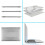 Compatível com MacBook Pro de 13 polegadas (modelos A2159, A1989, A1706 e A1708), capa rígida de plástico, protetor de teclado e protetor de tela. 6