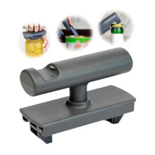 Quinlirra 1-teiliger Glasöffner, verbesserter, müheloser Glasöffner, Schraubverschlussöffner, verstellbarer Glasöffner, für Senioren mit