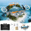 Dinggao Mini Drone Χωρίς Κάμερα, Συμβατό με Παιδικά Παιχνίδια-Αεροσκάφη με 4