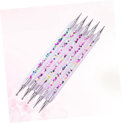 Nail Art Dotting Tool Set with Rhinestone Picker Pen for Precise Manicure Beads Placement 1