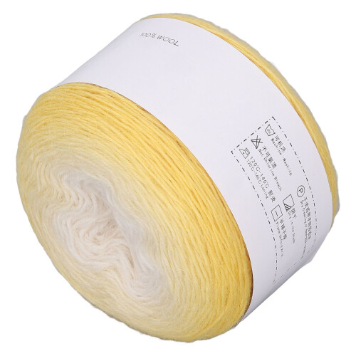 Νήμα Merino από μαλλί Merino για πλέξιμο, ελαφρύ και αναπνεύσιμο νήμα με ντεγκραντέ, 2