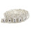 Catena di strass trasparenti, 1 yard, 1,8 cm 14